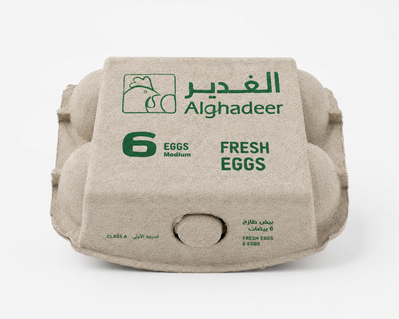 Fresh White Eggs — 6-Egg Pack