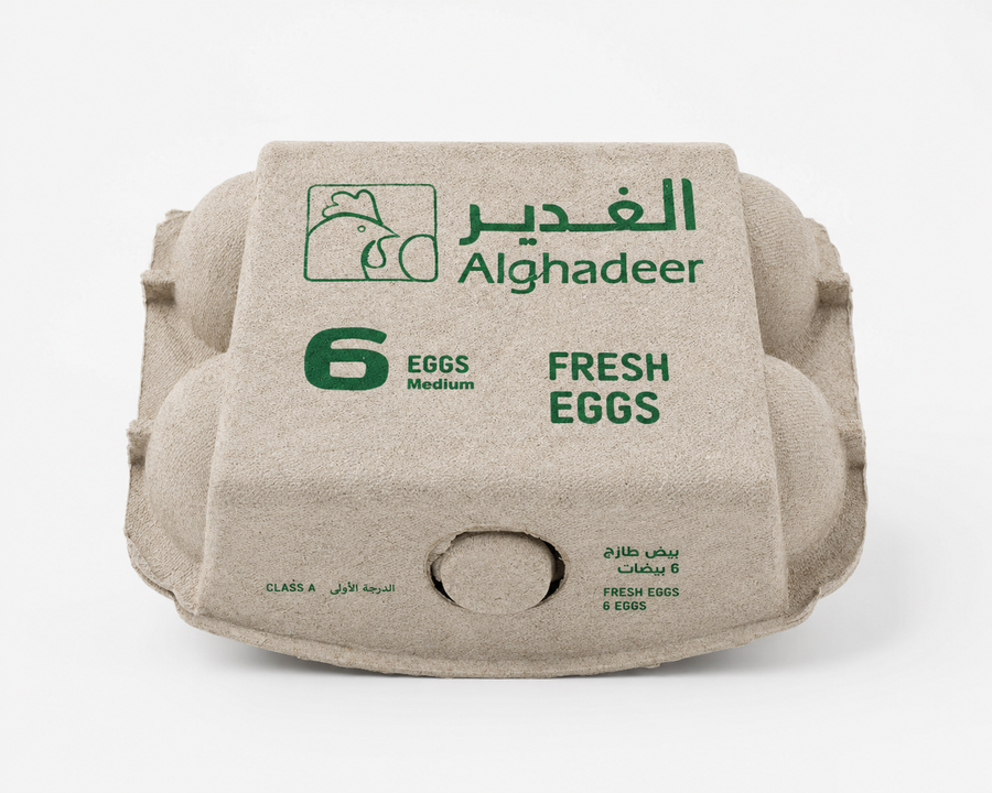 Fresh White Eggs — 6-Egg Pack